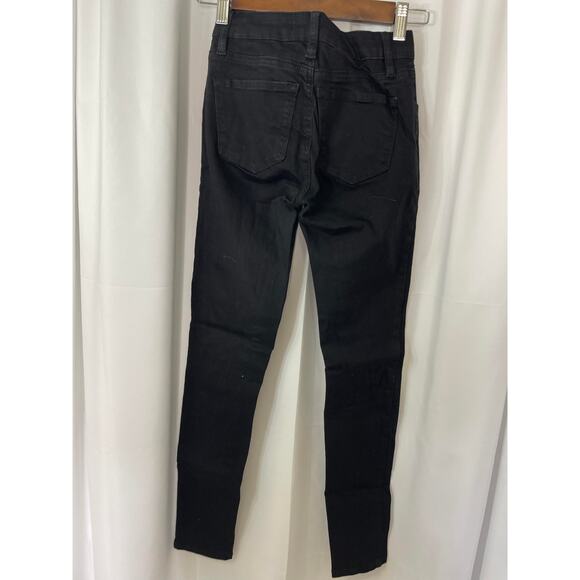 KanCan blue jeans black in color women's size 24 waist or size 0 skinny jeans - Picture 4 of 14